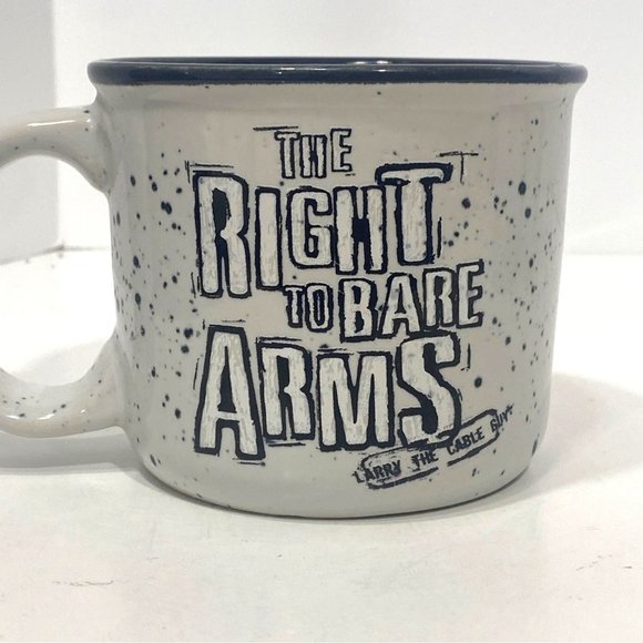 Right To Bear Arms Larry The Cable Guy Mug Souvenir Tour Coffee Cup - Picture 2 of 6